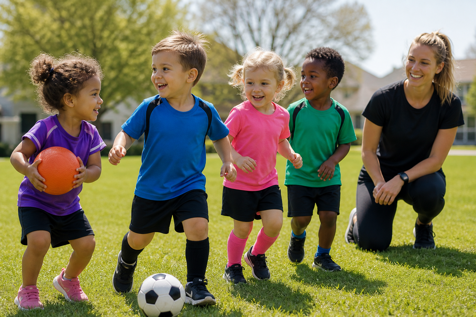 Fun, low-pressure sports activities for toddlers and preschoolers ages 2–4